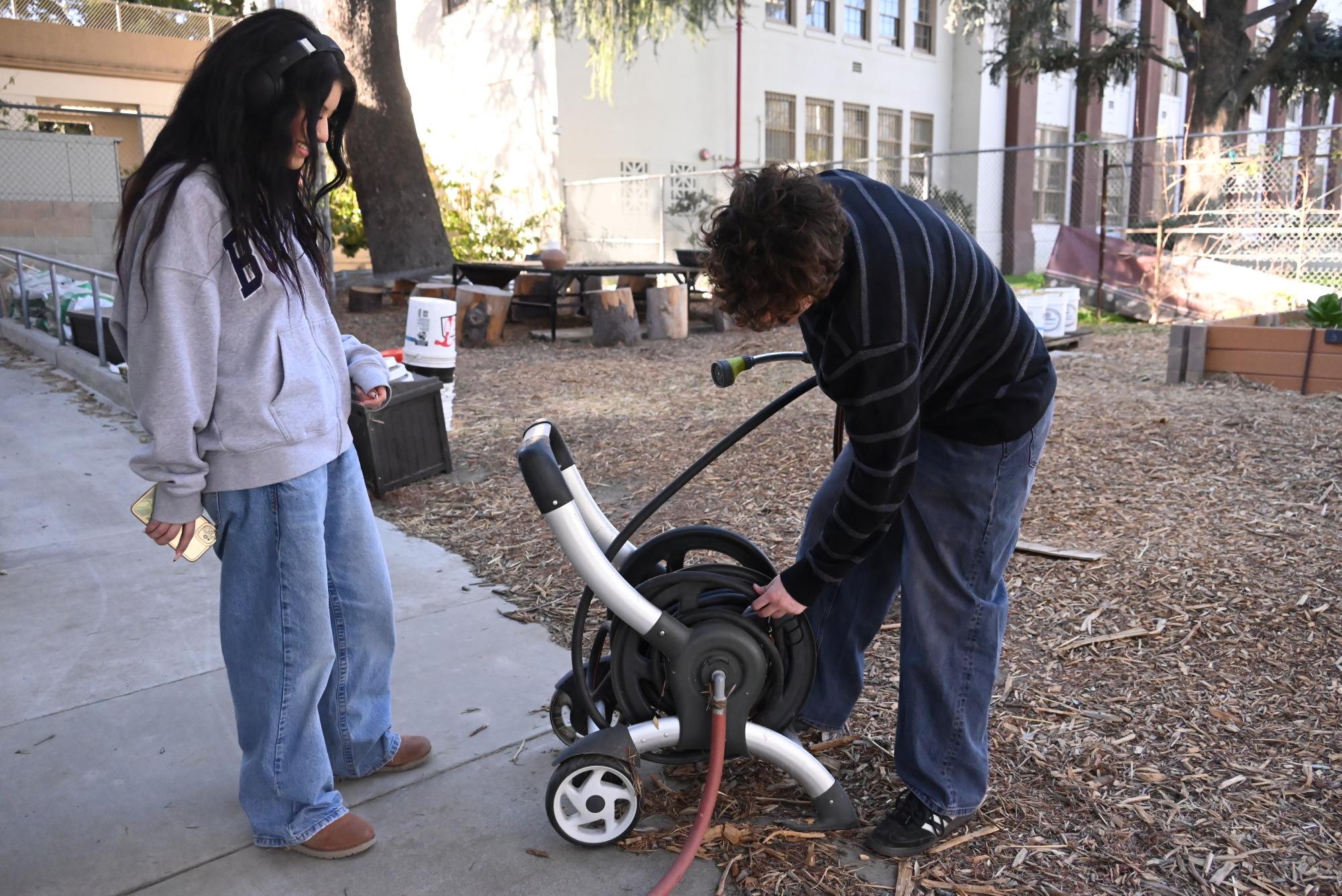 Heart of Nature, the school’s gardening club, empowers students to learn about gardening while growing vegetables like radishes and cauliflower, fostering teamwork and environmental awareness.