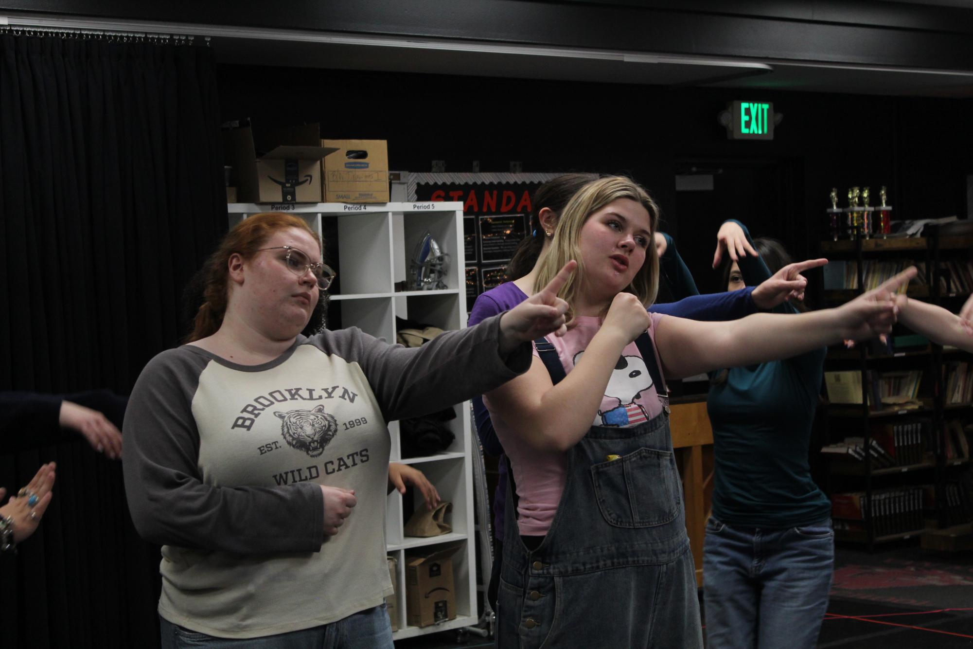 The "Mamma Mia!" cast at Van Nuys High School rehearses dance and scenes, led by dedicated directors and students, as excitement builds for the upcoming tech week.