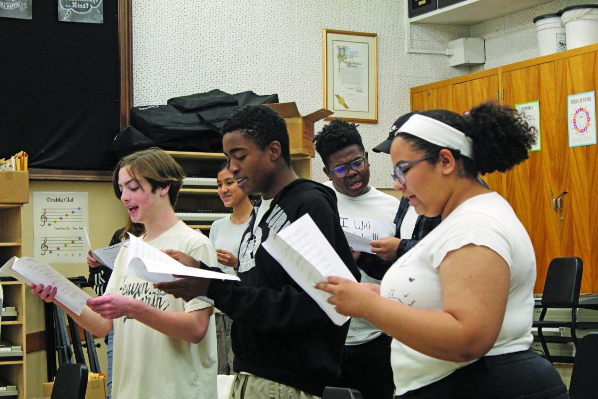 PITCH PERFECT The graduating class of 2025 will have had
five different choir teachers in
their four years in the program.