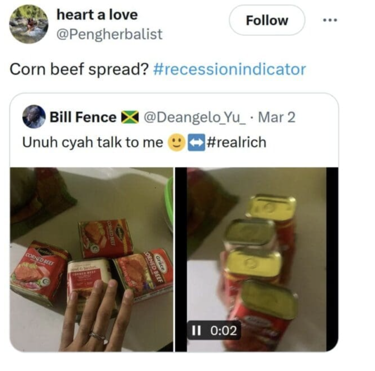 Recession memes spread as economic concerns deepen
