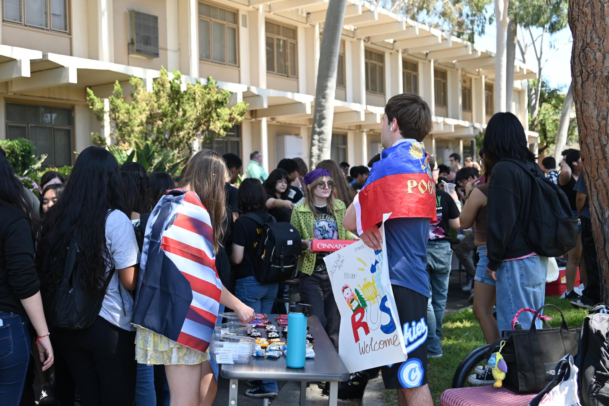 Multicultural Day transformed the school quad with vibrant displays of global cultures, featuring diverse foods and performances that engaged students and showcased community spirit.