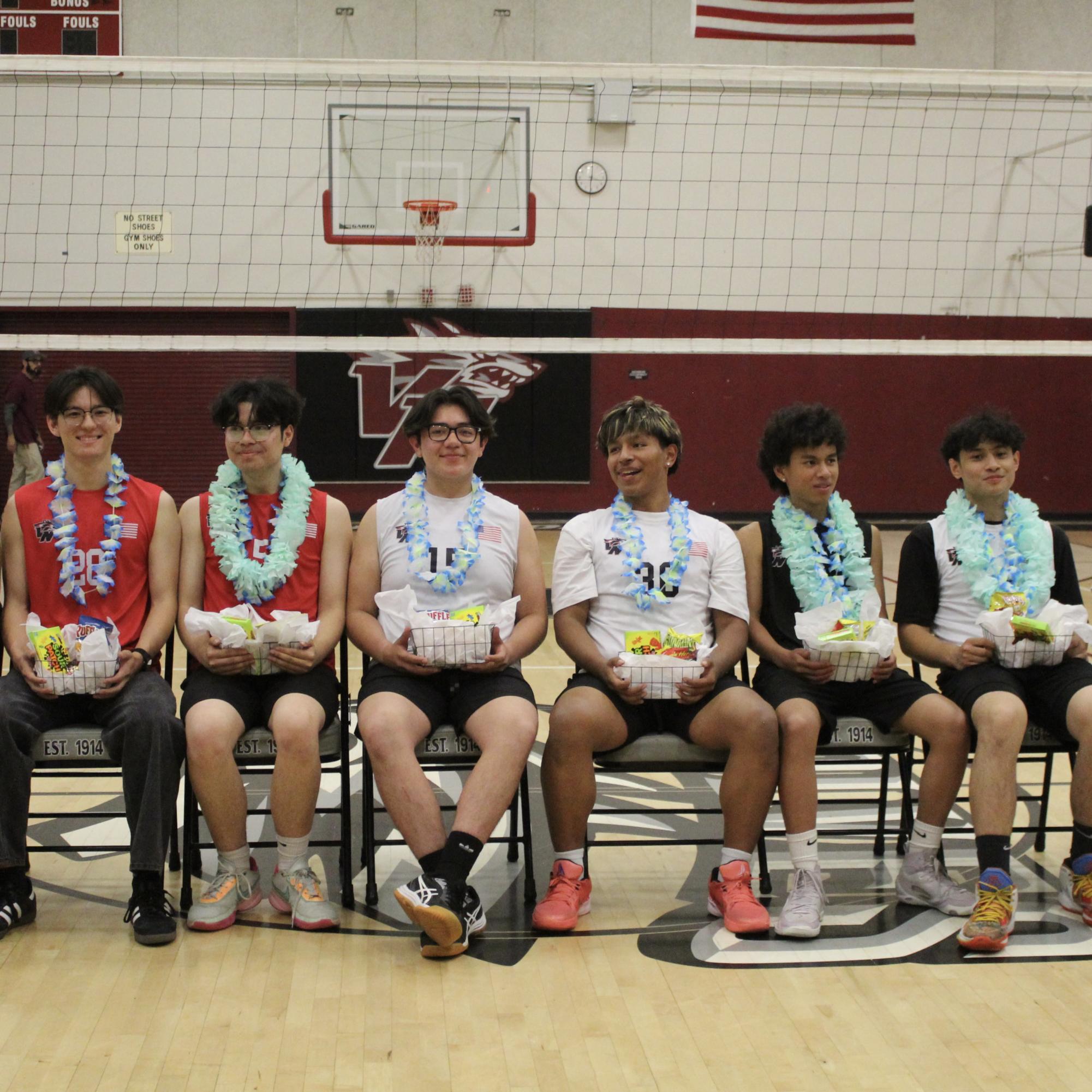 A night to remember, Van Nuys celebrates its senior volleyball players with deserved recognition, gifts, and gratitude.