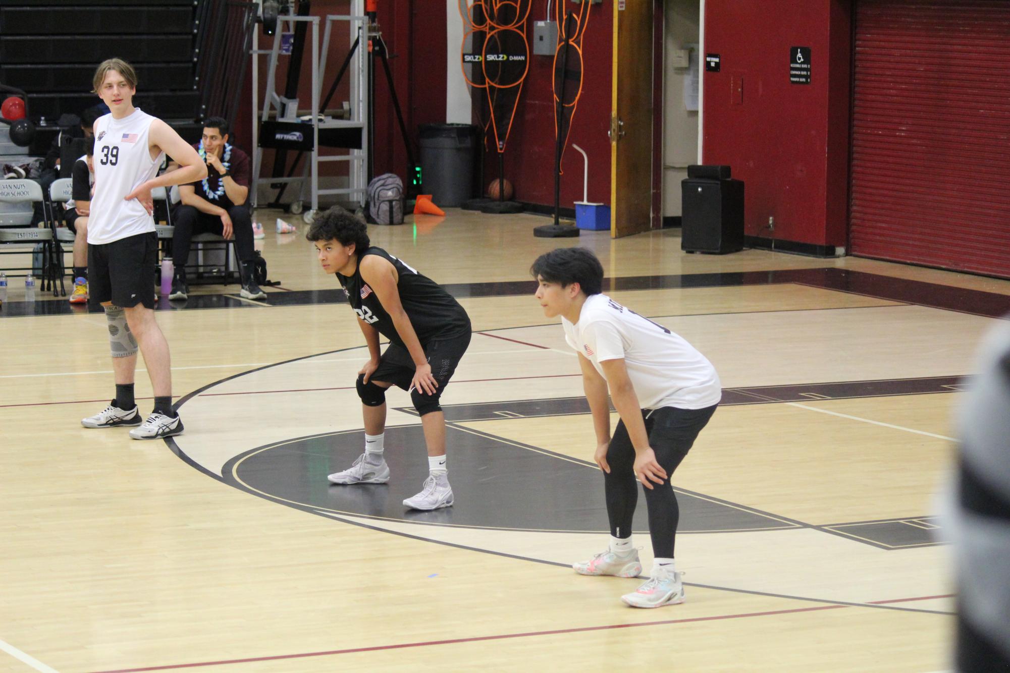 The Van Nuys boys' varsity volleyball team celebrated senior night with a 3-0 victory over Reseda, marking the end of a memorable journey filled with camaraderie and triumph.
