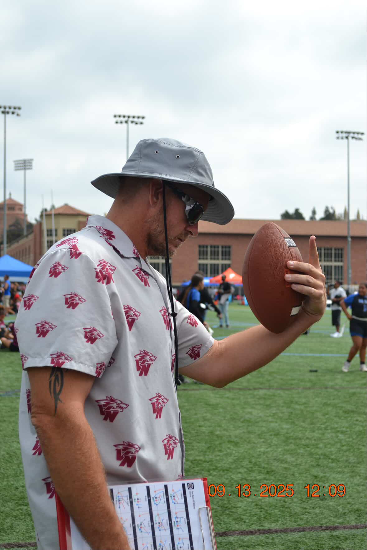 Van Nuys High’s William Cox is vying for the Los Angeles Chargers’ Coach of the Week award, recognizing his leadership and the dedication of his flag football team.