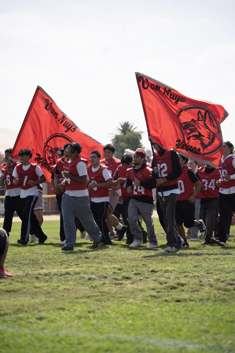 Van Nuys High School kicks off the year with spirited pep rally featuring games, performances, and school pride