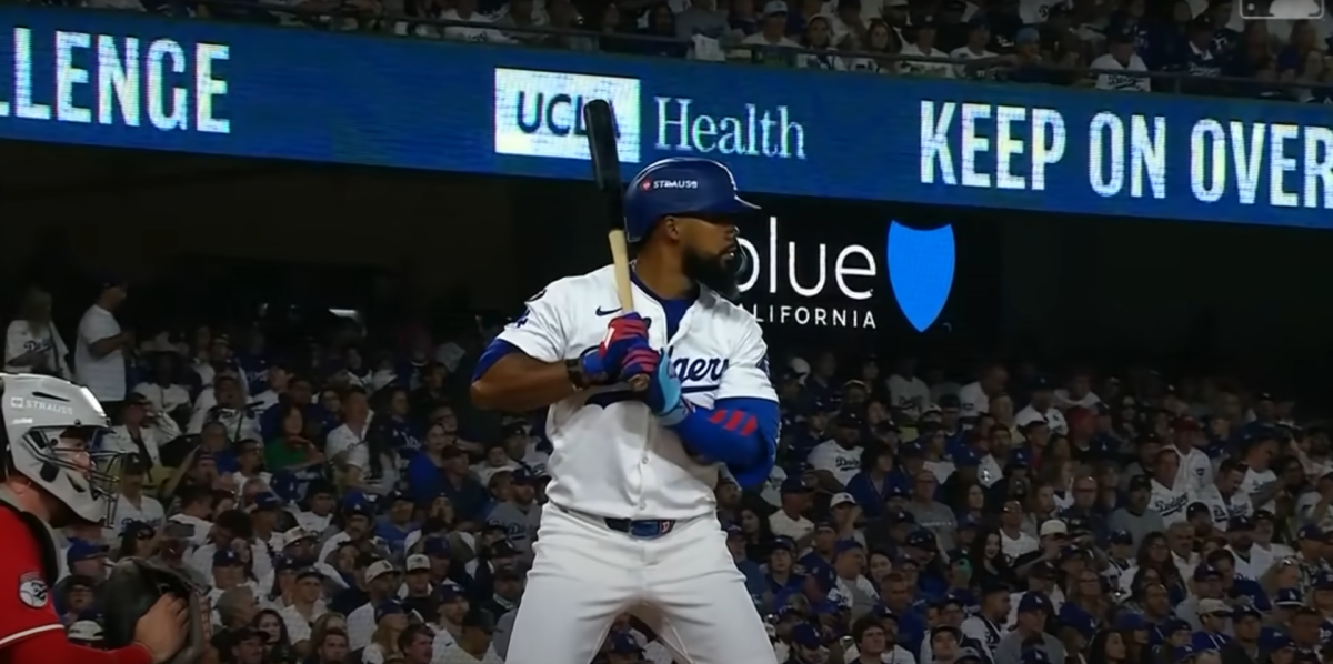 Batter Batter Swing Hunter Green makes his postseason debut at the Los Angeles Dodgers vs. Cincinnati Reds wild card match.
