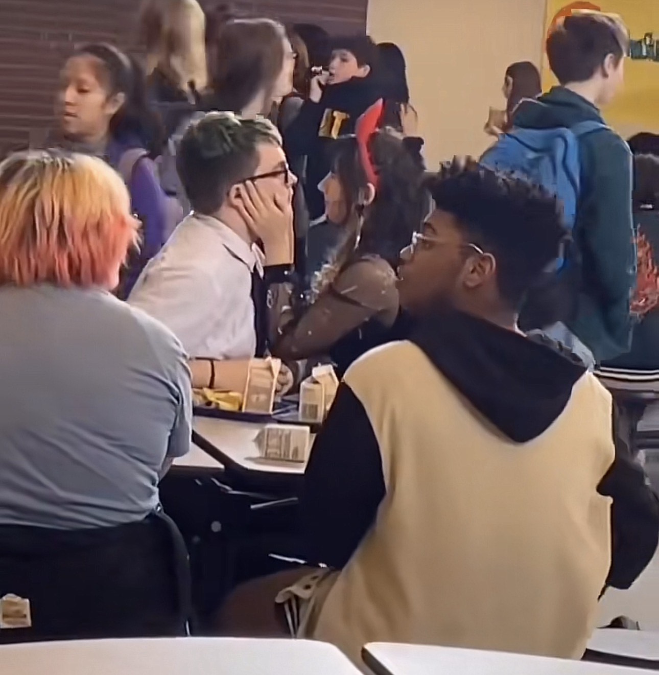 PDA overload at Van Nuys High School: Students want space
