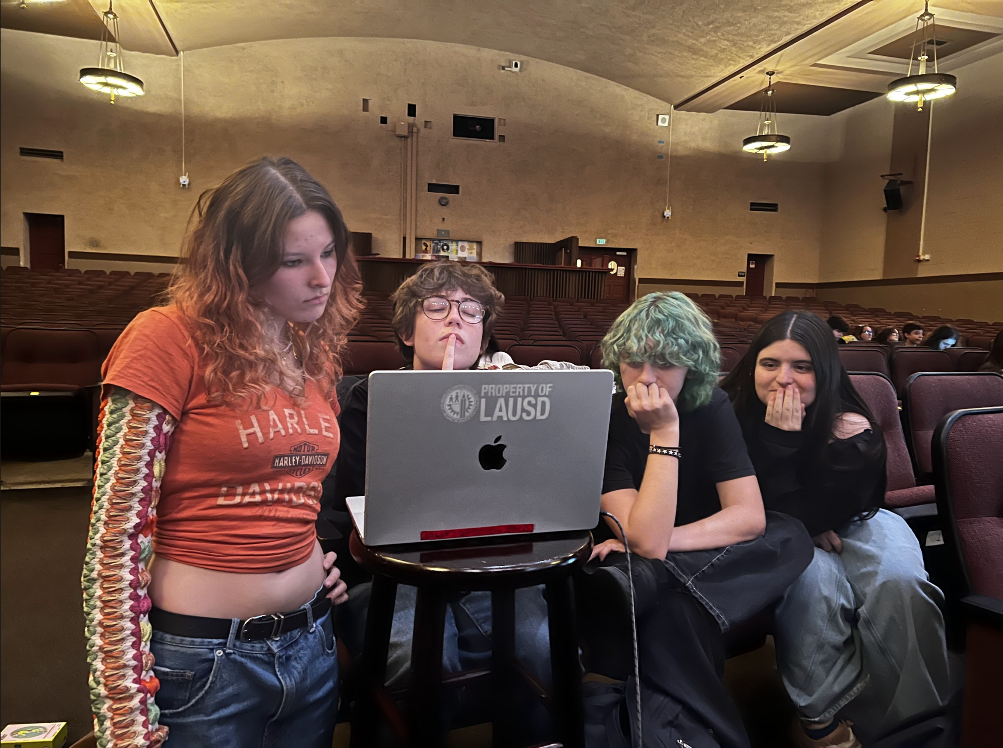 With upbeat jazz tunes, black leather heels and fosse inspired choreo, auditions for the Spring musical, “Chicago,” give students a chance to “Razzle Dazzle” the casting team.
