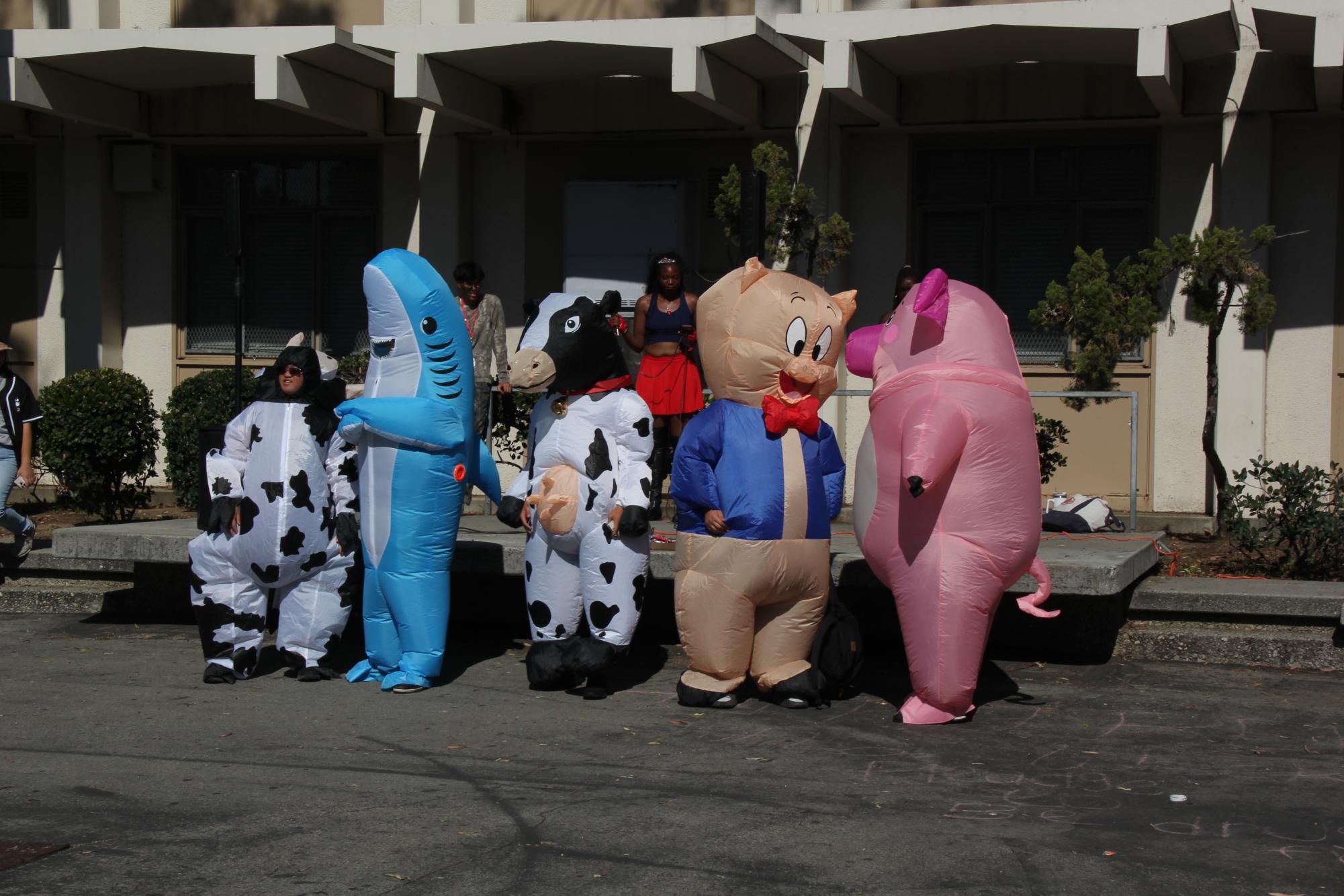 Students celebrated Halloween by dressing up in creative costumes, filling campus with color, laughter, and hoping to win our annual costume contest. 