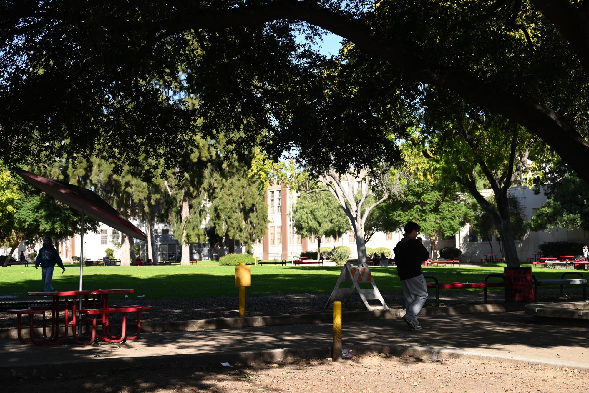 Our campus is constantly changing as seasons come and go, with colorful leaves and bare branches. Students, teachers, and staff across campus also continue to highlight the importance of cleaning our campus and ensuring it remains a beautiful place. 

