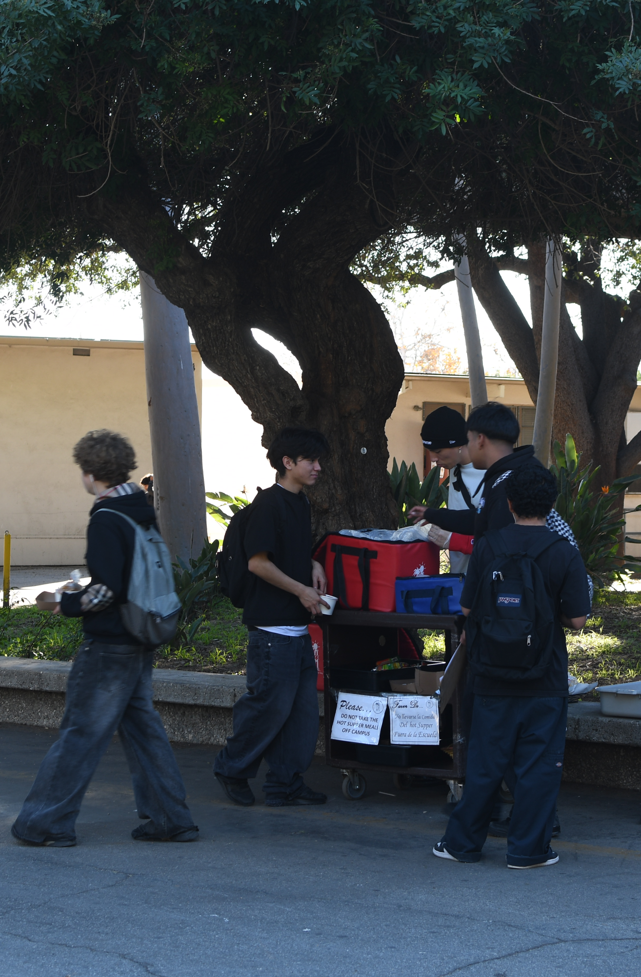 As each school day ends, many students stay after school instead of heading home right away to practice their sport or spend time with their friends. There are many after-school programs offered at Van Nuys High School, such as Educare, which allow students to spend more time after school with their peers before they head home. 

