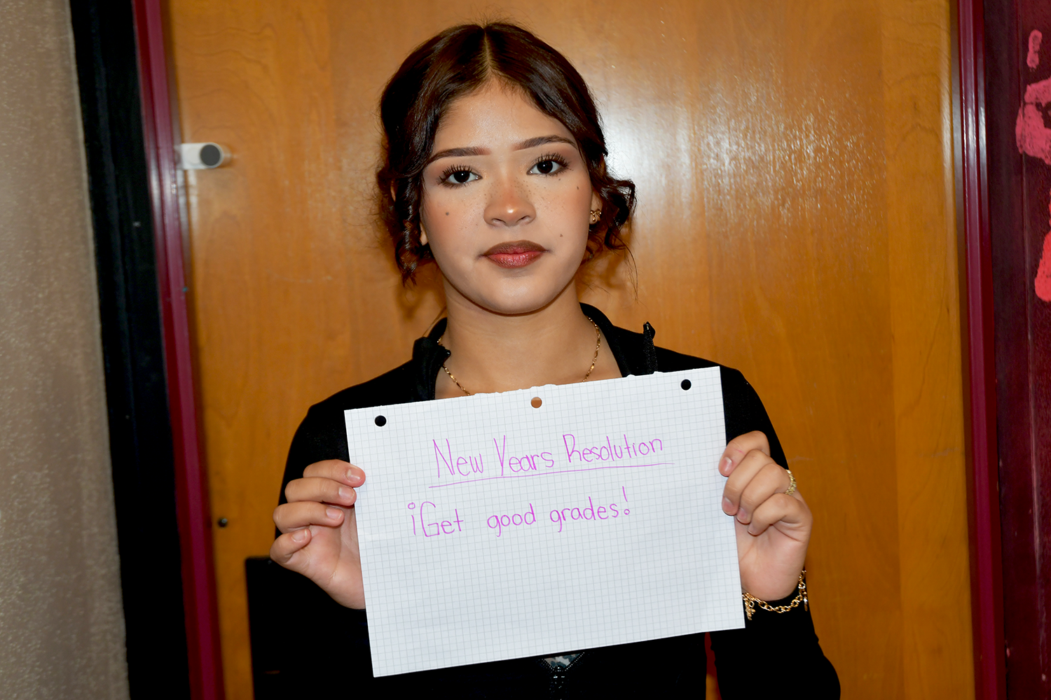 With a new year comes new habits, Van Nuys High School students share their resolutions—from mental health to academic hustle.
