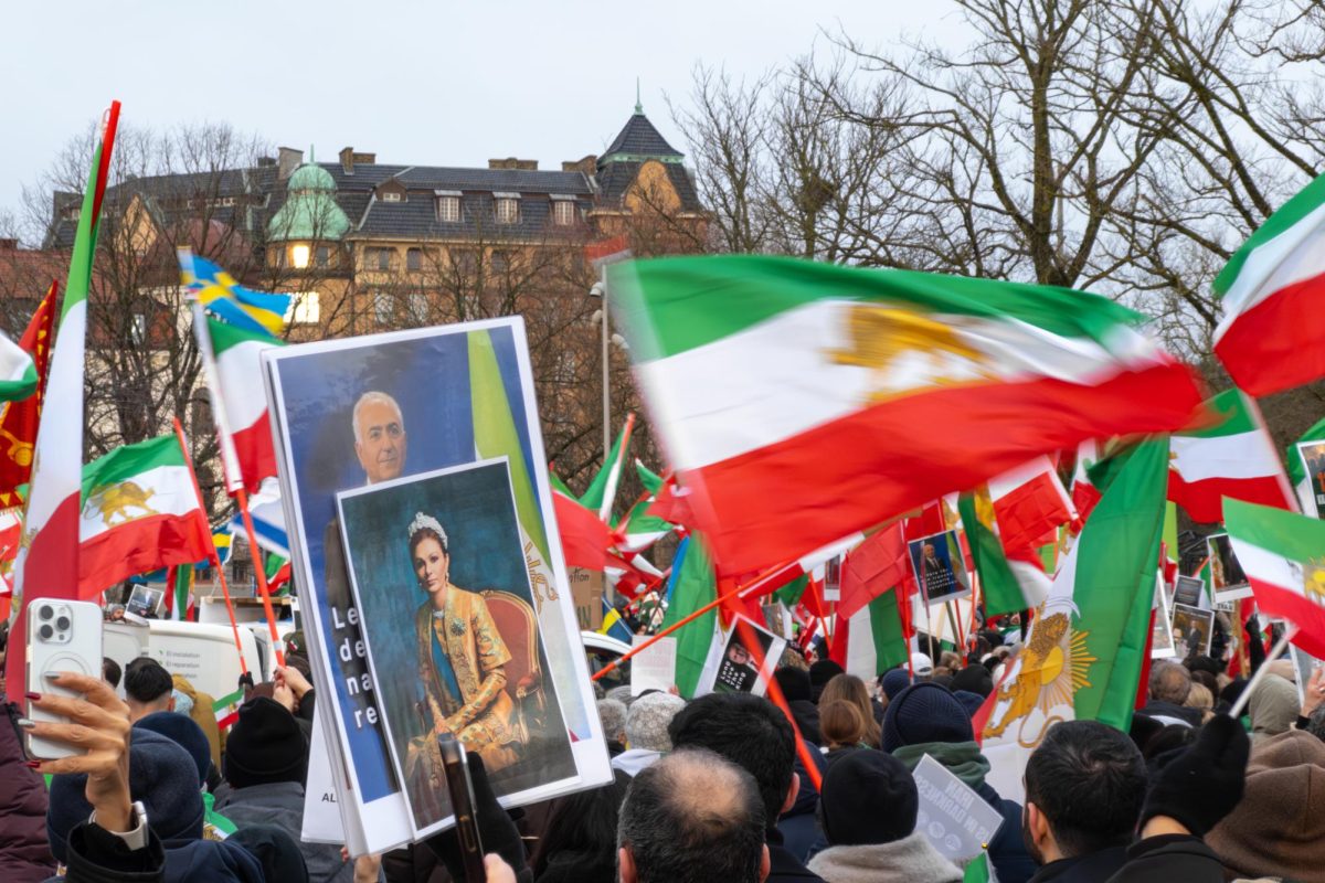 Iranian dissidents attend an anti-Iranian regime protest in Gothenburg, Sweden Courtesy of | Crannofonix News