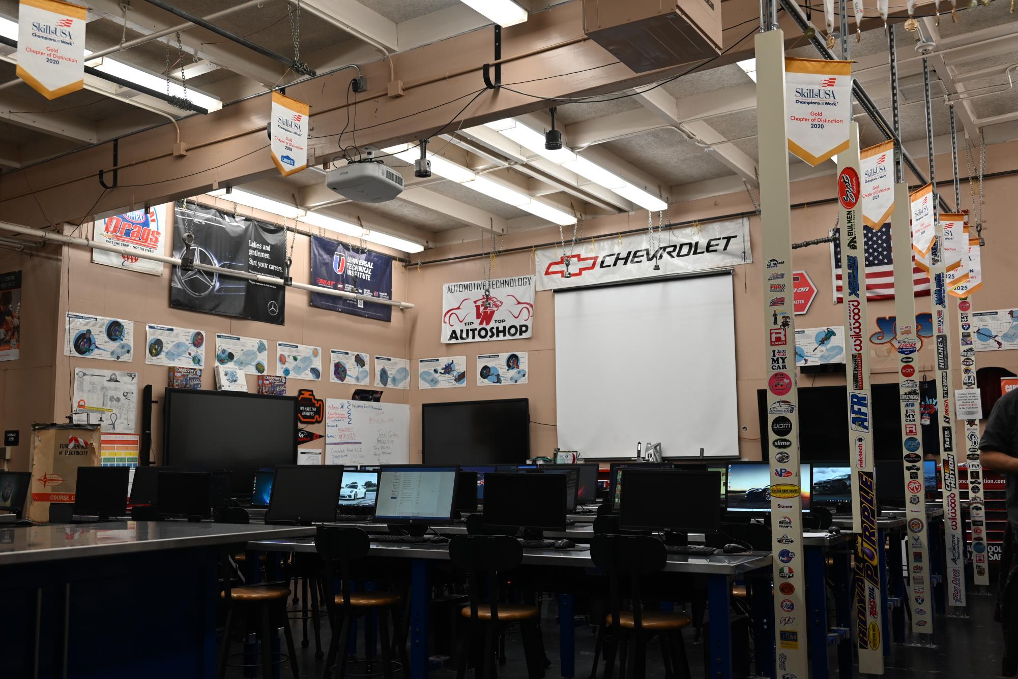 Van Nuys High School’s very own Mr. Joseph Agruso provides an inside look into his Period 3 auto shop class, and their daily routines. Either in his classroom, or his auto shop, he is able to transform basic teachings into long life lessons. Where he is able to provide a safe space for students to learn and strive in their automotive endeavors either independently or with his guidance.