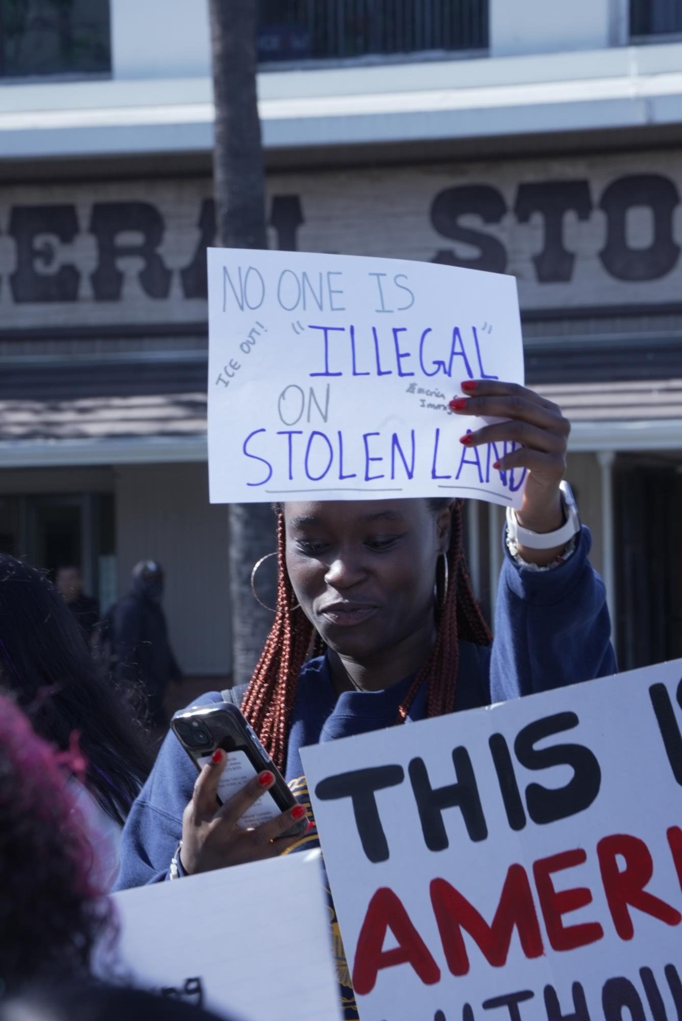 Hundreds of students converged at City Hall, voicing solidarity with immigrant families and condemning federal enforcement practices.