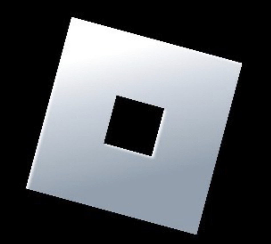 The logo of the popular game "Roblox" which is now asking for people to scan their face in order to control who they chat with