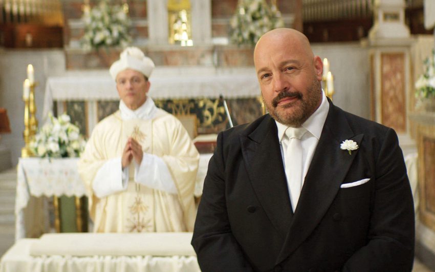 Charming Slow Burn Subtle chemistry between the leads Kevin James and Grimaudo strengthens an otherwise low-stakes romantic arc. Screenshot | Angel Studios