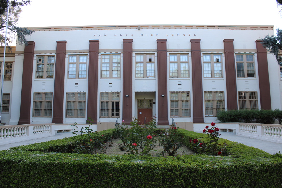 Van Nuys High School, located in Los Angeles, carries a label called PHBAO.