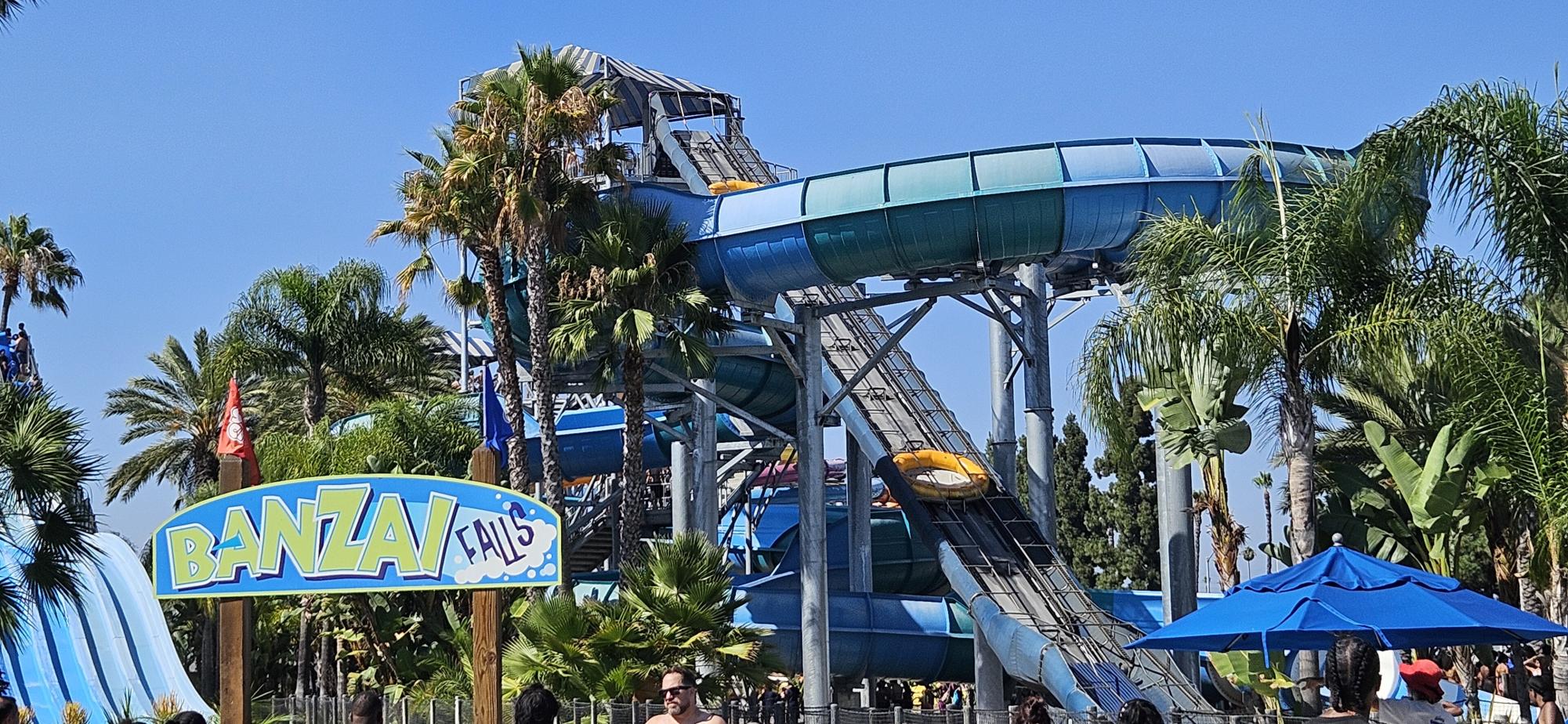 Six guests at a time will descend down navigating twists and turns and surprise drops. Wikimedia Commons | OliviaRigby