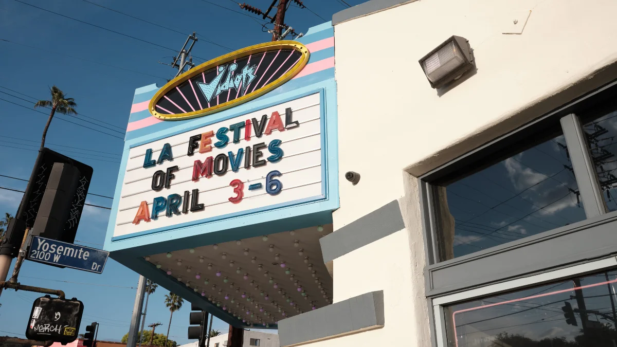The non-profit Vidiots hosts the LA Festival of Movies in 2025 Courtesy of | LAFM