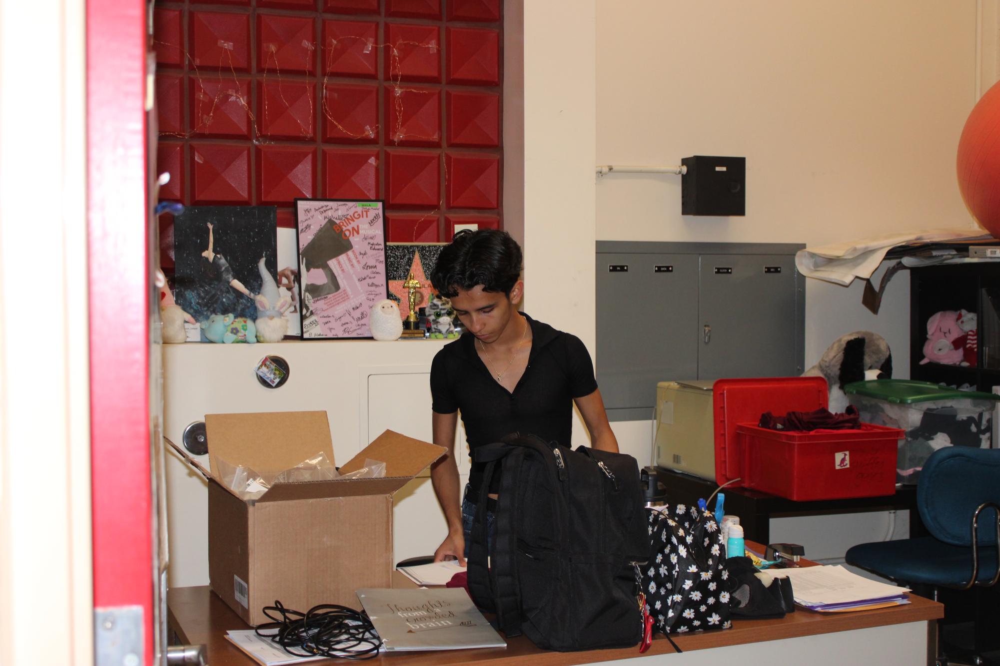 Day in the life of performing arts senior Armando Pacheco