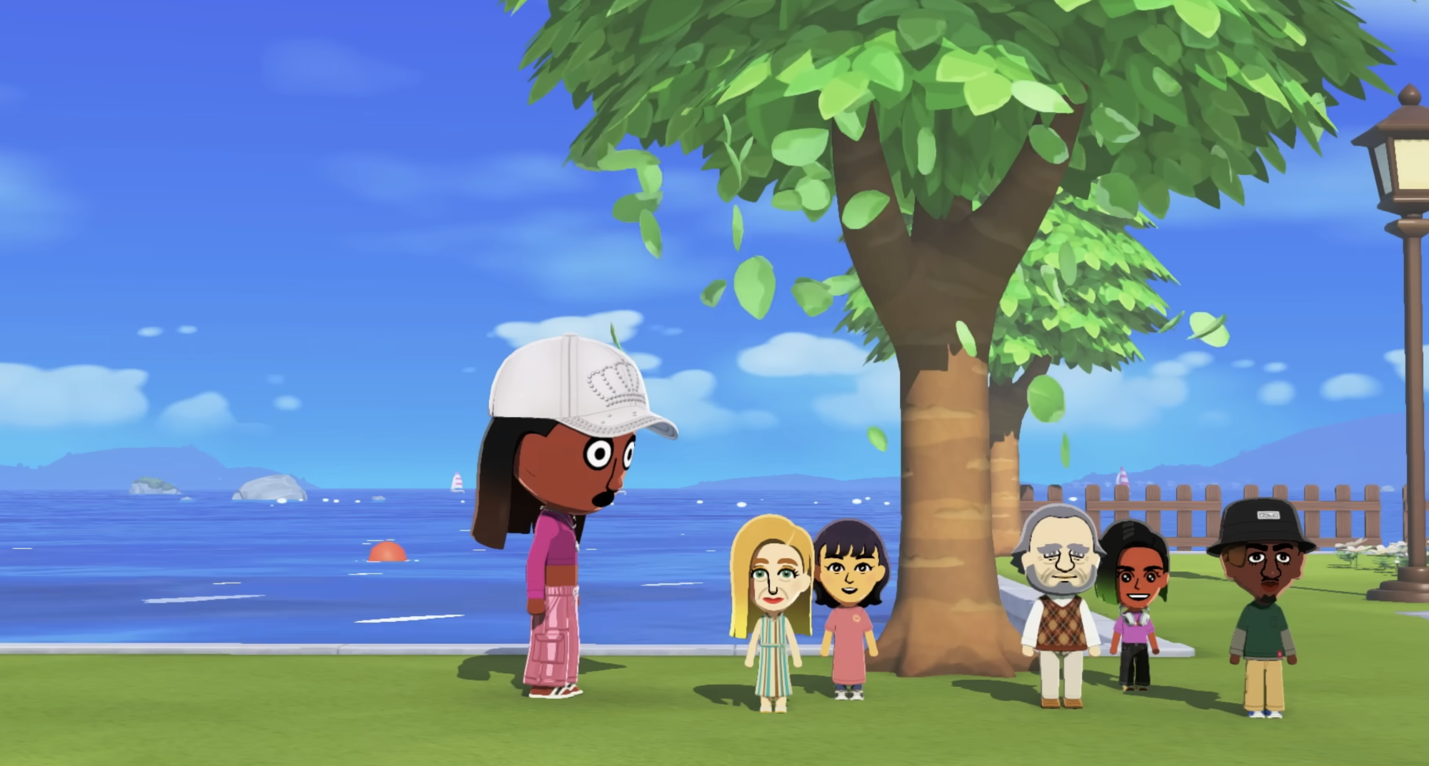  "I Feel a Bit More Like Myself"  Players return to a living virtual island where Miis build friendships, romances and unexpected storyline independently. 